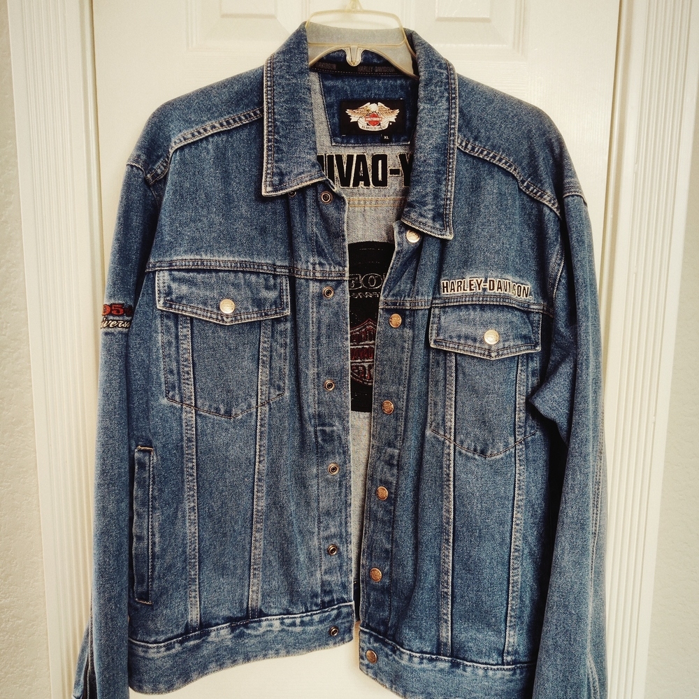 Harley-Davidson Classic Blue Denim Jacket
